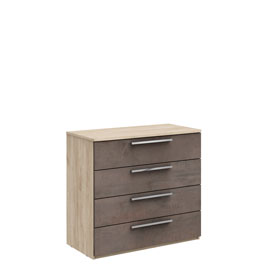 Широкий комод Napoli (Крафт серый/бетон Dark)