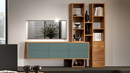 Стеллаж 405.Ilma-KSt-08 (тис Таксония/Форест Грин)