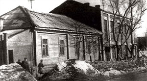 История компании Мебель-Москва. 1932-1939 годы. Столовая для рабочих, открытая в начале 30-х годов Столовая для рабочих, открытая в начале 30-х годов