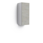 Навесной шкаф Solo (белый/бетон Grey)