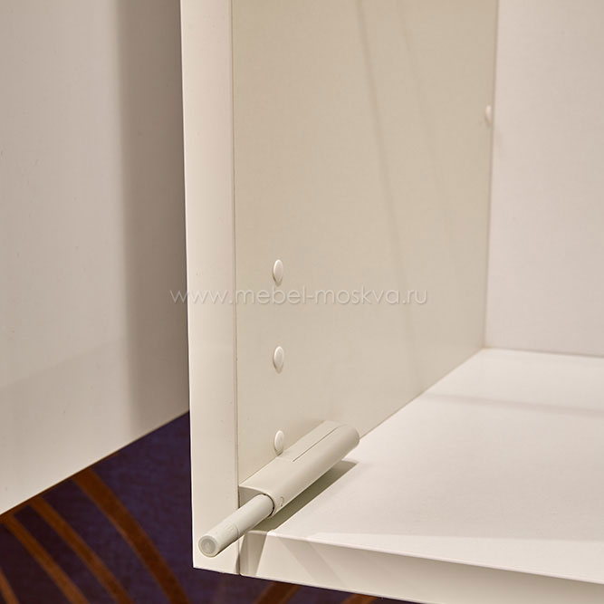 Навесной шкаф Solo (белый/белый глянец)
