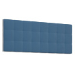 Стеновая панель мягкая 1200 текстиль (синяя)