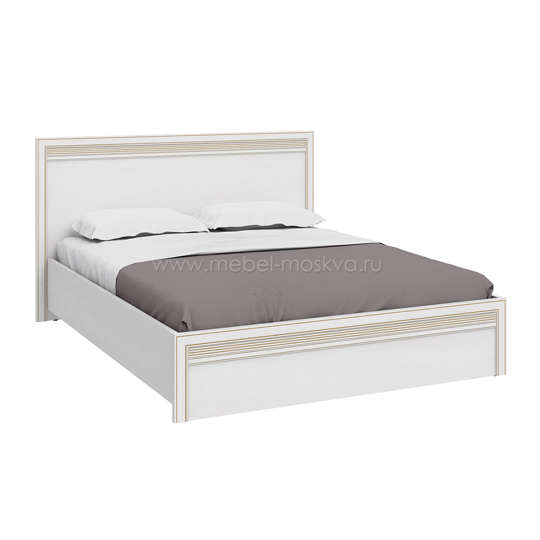 Двуспальная кровать Верди 160х200 (Белуна)