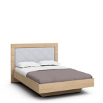 Двуспальная кровать Илма-2 (дуб Ривьера/Houston 83)